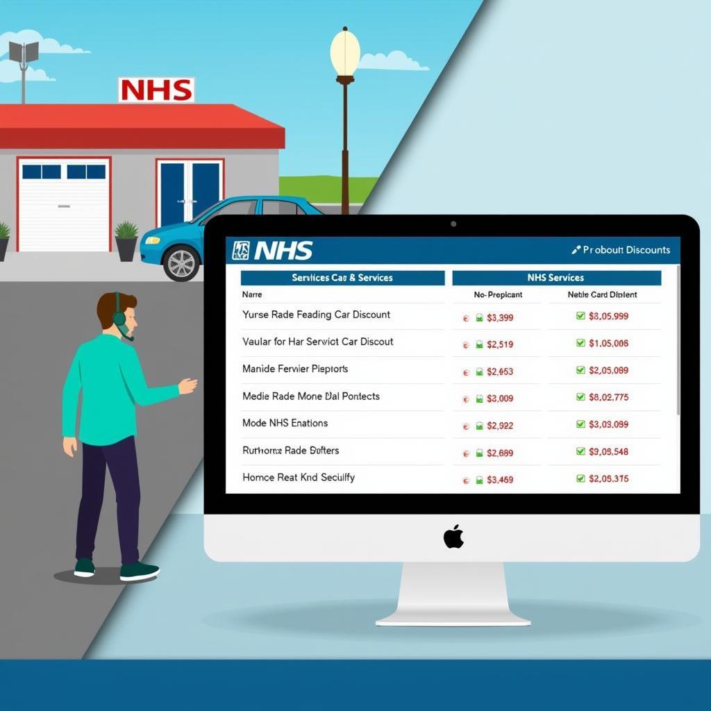 Comparing Car Service NHS Discounts