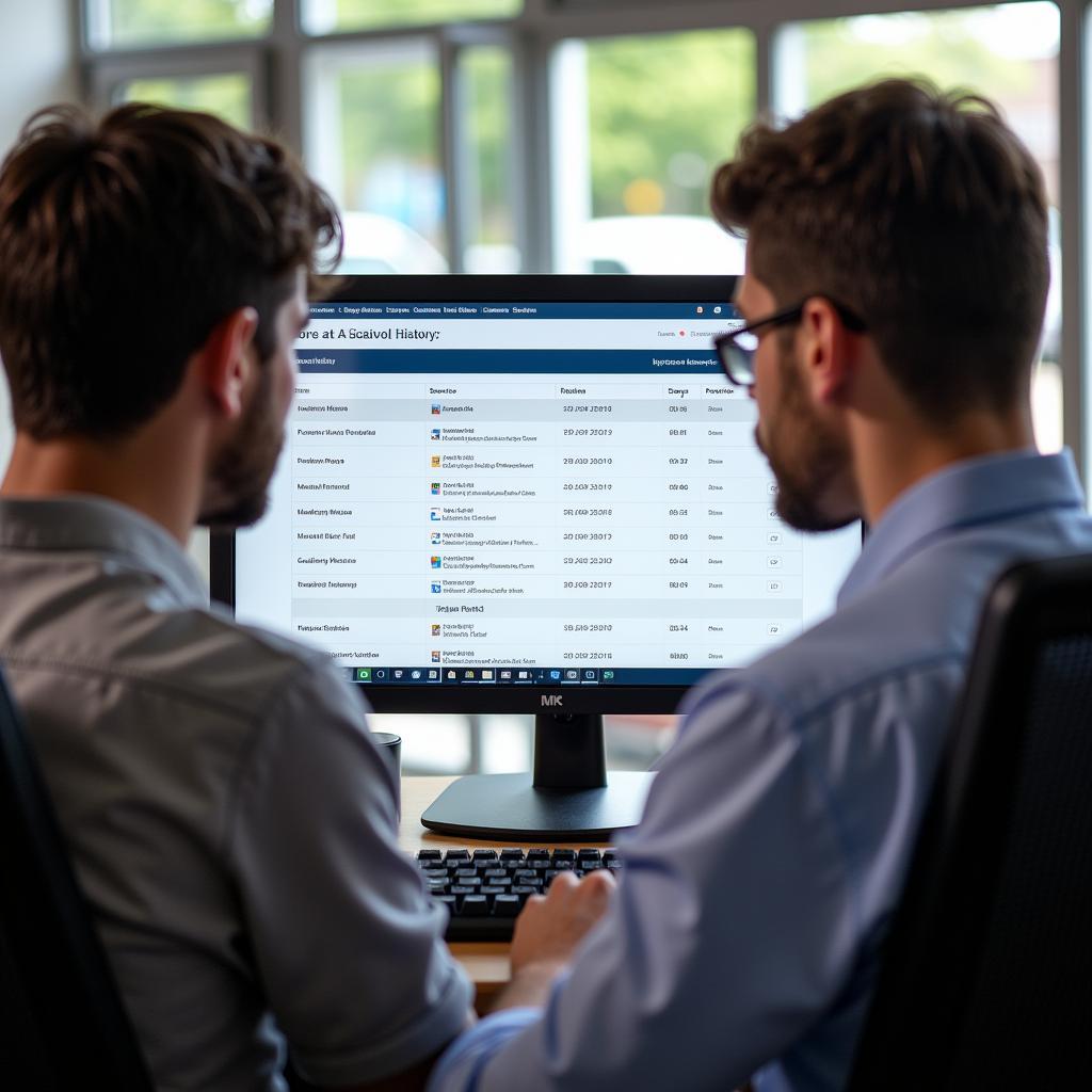 Accessing Car Service Records Online