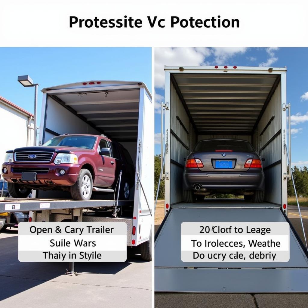 Open vs. Enclosed Car Transport Comparison