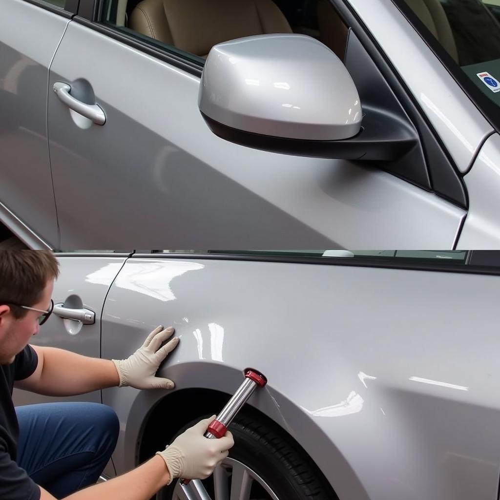 Paintless Dent Repair Process in Dallas TX