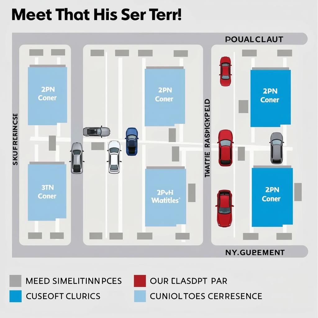 Designated pickup and dropoff zones for car services at Phoenix Sky Harbor International Airport.