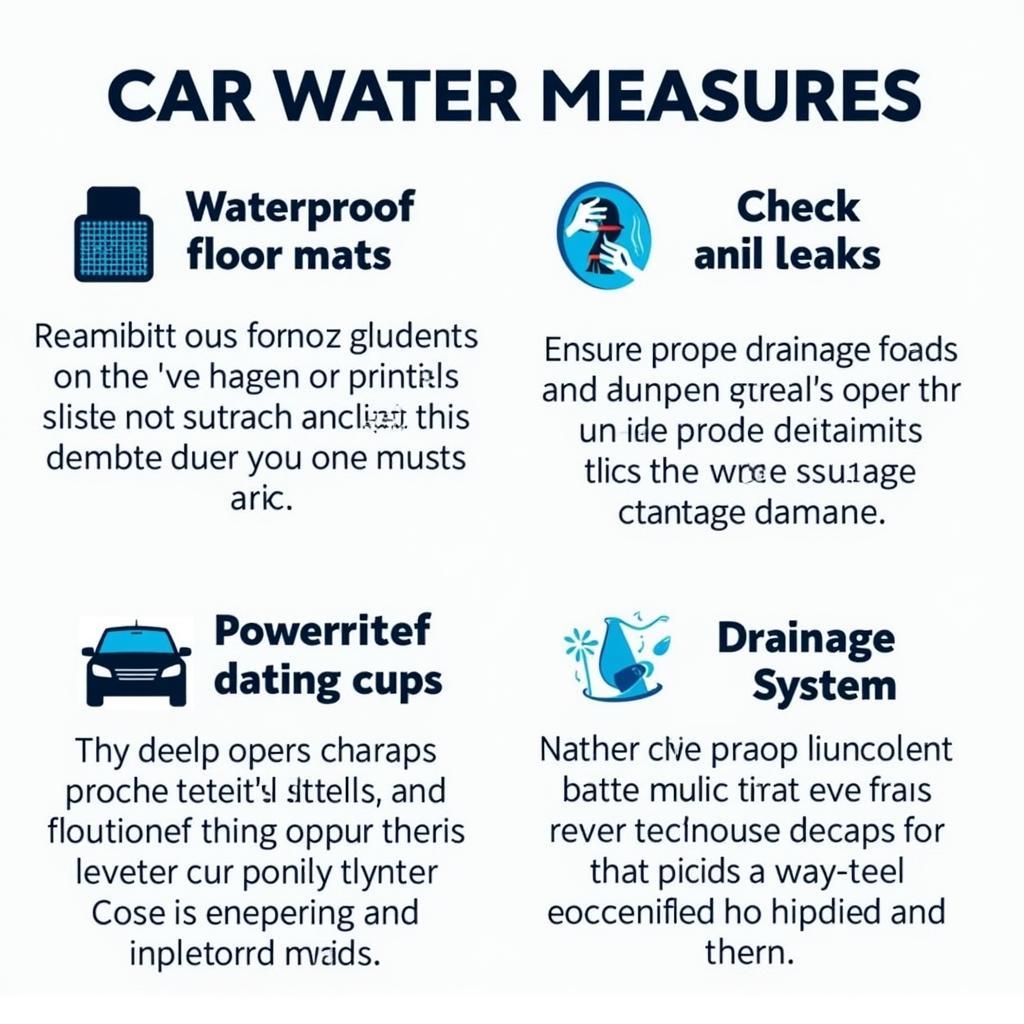 Preventing Water Damage in Car