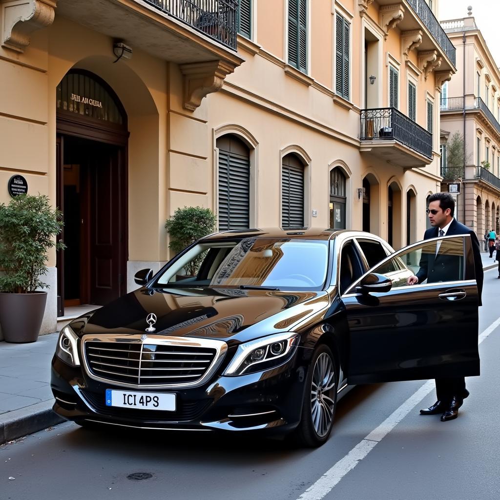 Private car service in Naples Italy