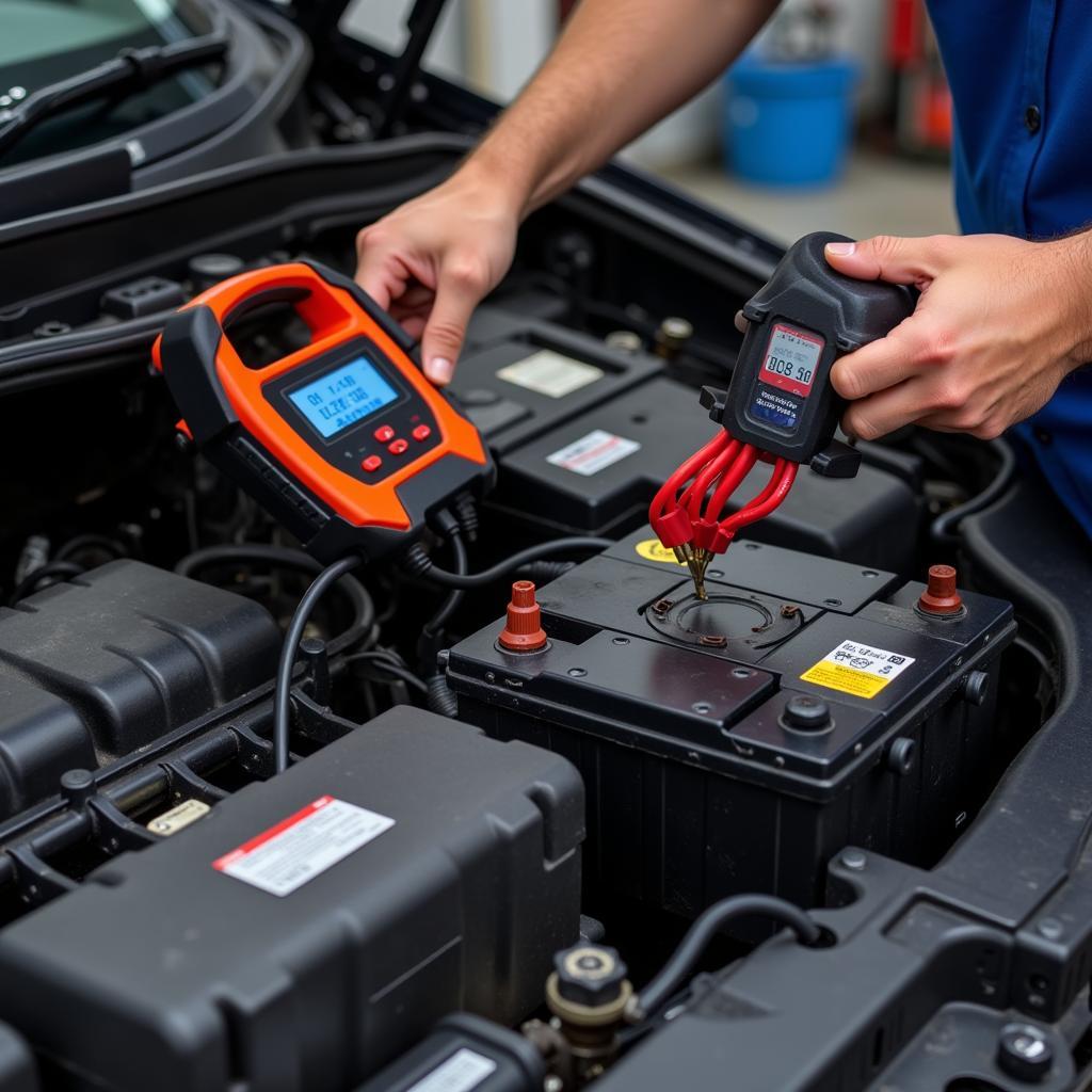 Professional Car Battery Testing