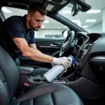 Professional Car Interior Cleaning Process