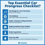 Regular Car Maintenance Checklist