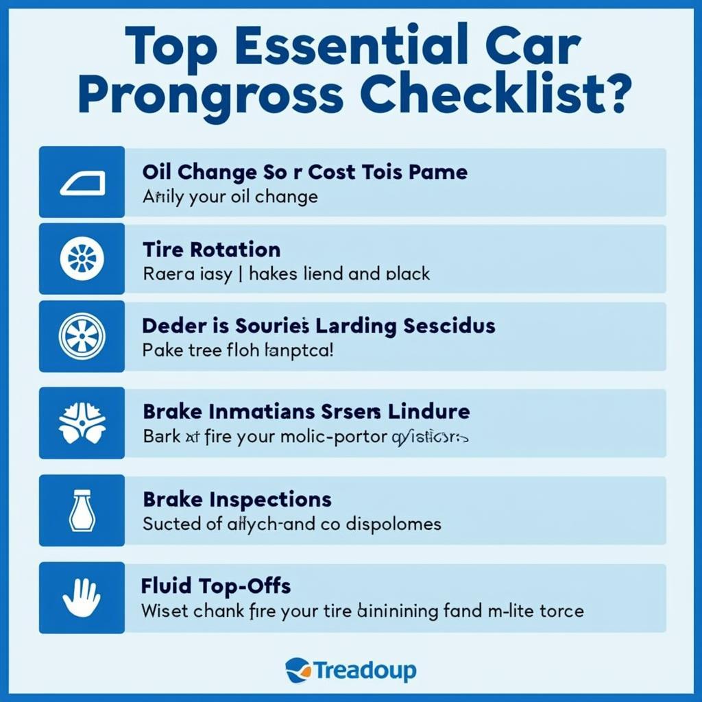 Regular Car Maintenance Checklist