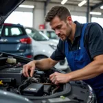 Oil Change at Kingsbury Road Car Service