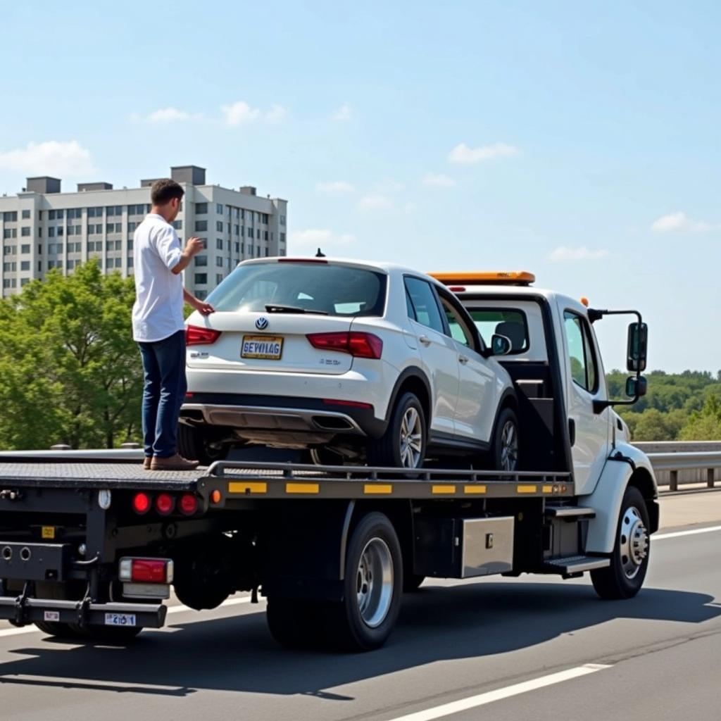 Reliable Car Recovery Service in Action