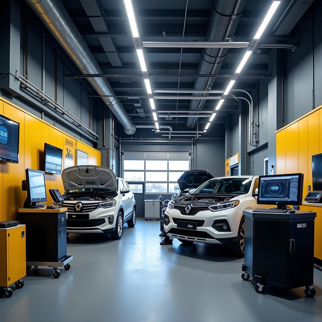 Renault Service Center with Modern Equipment