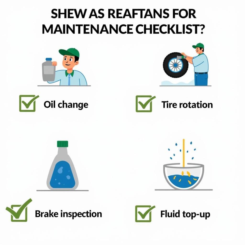 Routine Car Maintenance Checklist