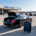 Car service waiting at RSW for Sanibel transfer