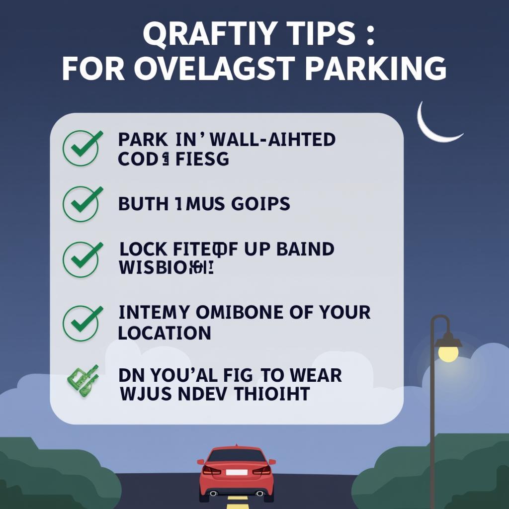 Safe Overnight Parking Tips