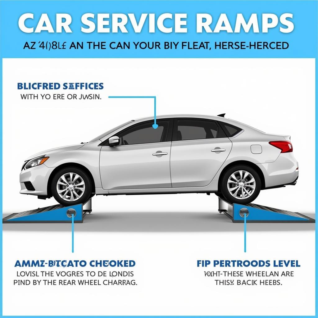 Safely Using Car Service Ramps