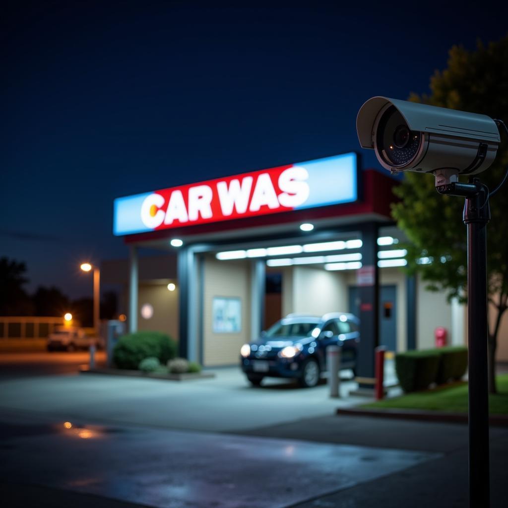 Safety at a 24 Hour Self-Service Car Wash