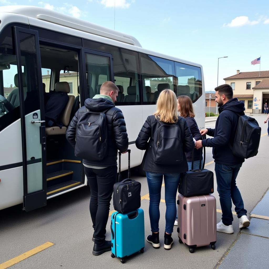 Shared Shuttle Service at Orio al Serio Airport