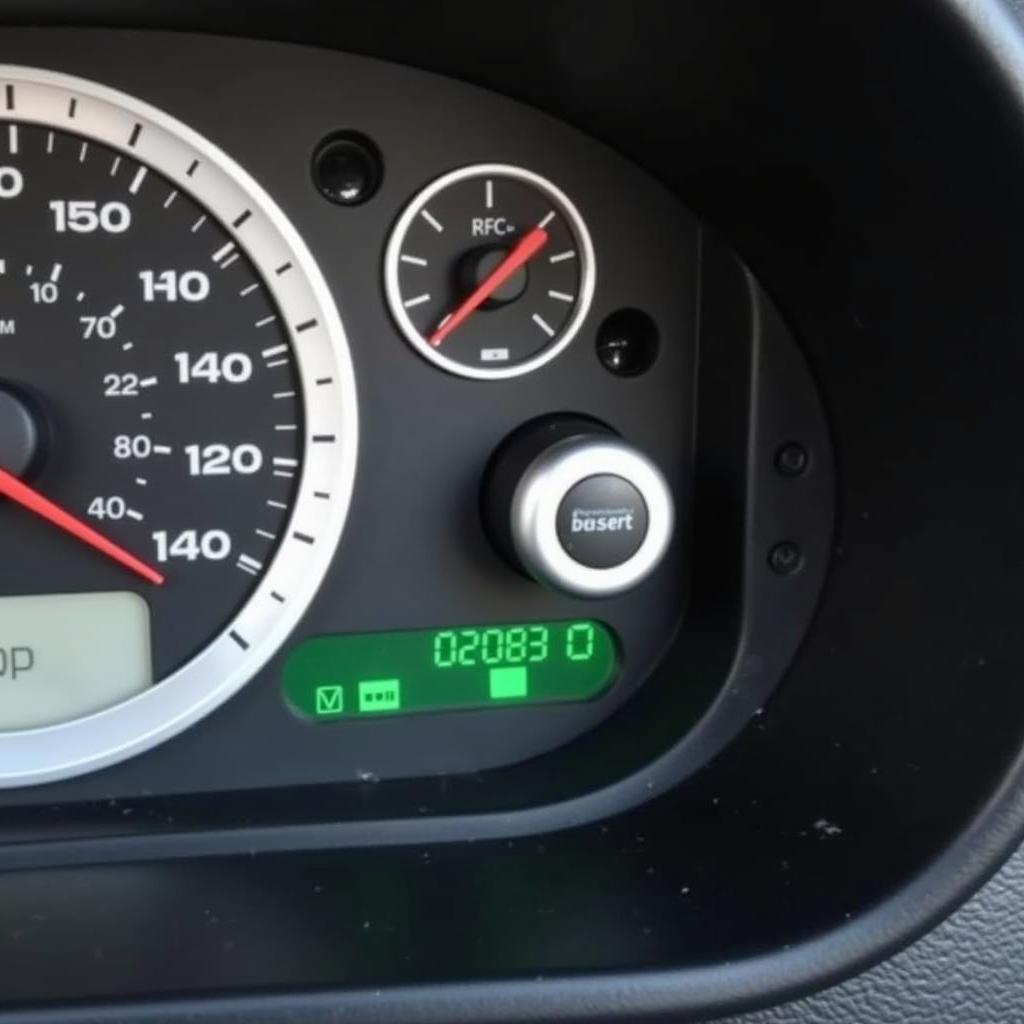 Location of Trip Odometer Reset Button in 2003 Smart Car