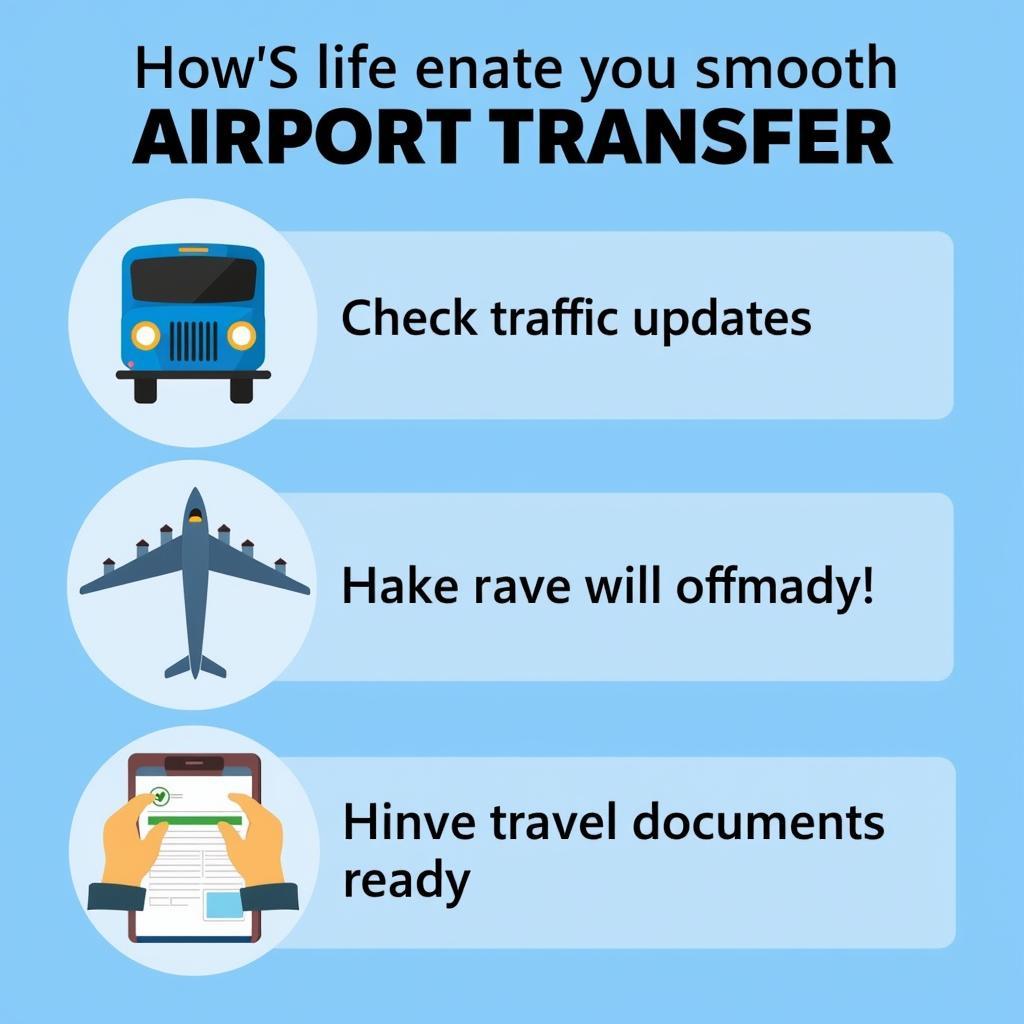 Tips for a Smooth Airport Transfer