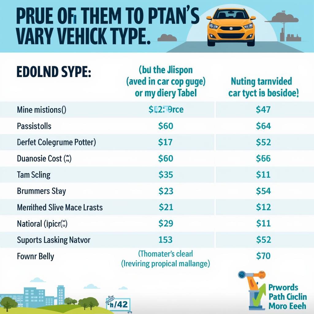 Thurrock Car Service Costs