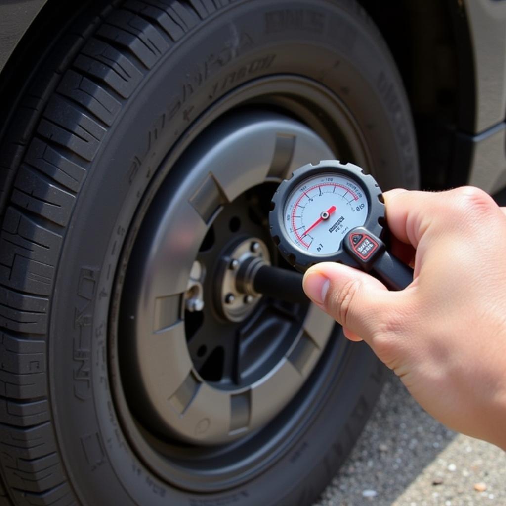 Checking Tire Pressure