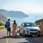 Tourist Car Breakdown in Muscat, Oman