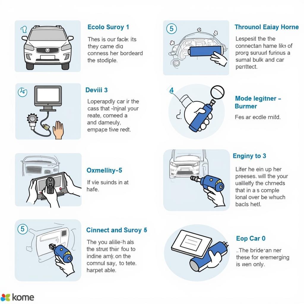 Using a Car A/C Service Machine