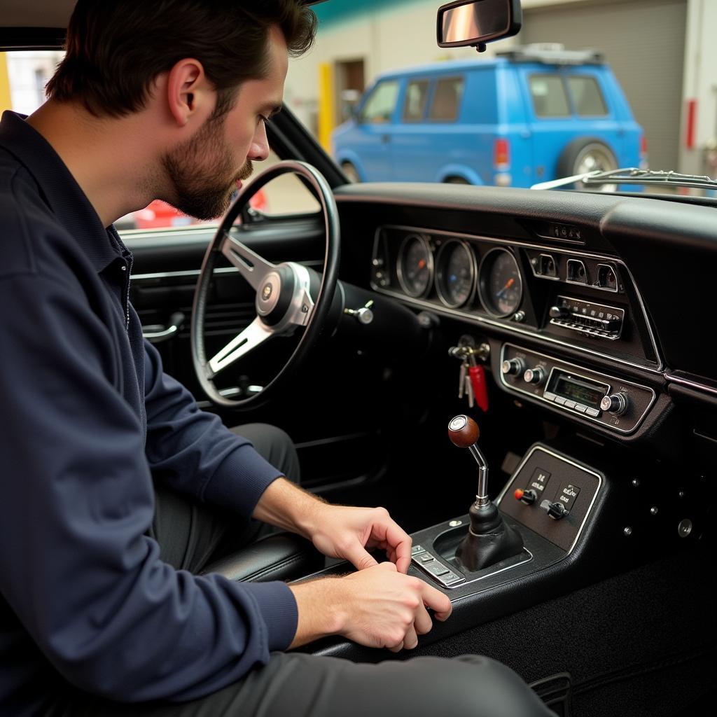 Vintage Car Audio Repair in Stirling