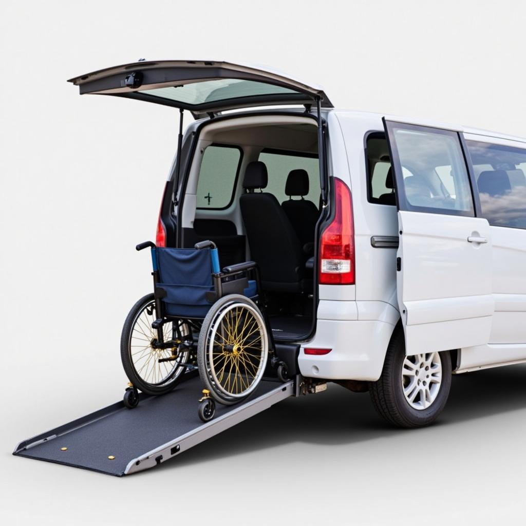 Wheelchair Accessible Van with Ramp