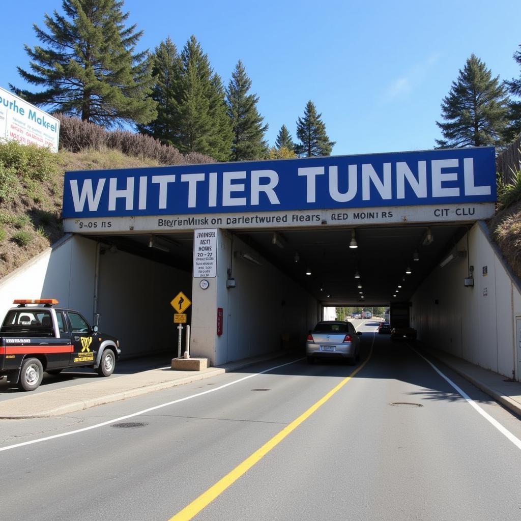 Whittier Tunnel Access and Car Service