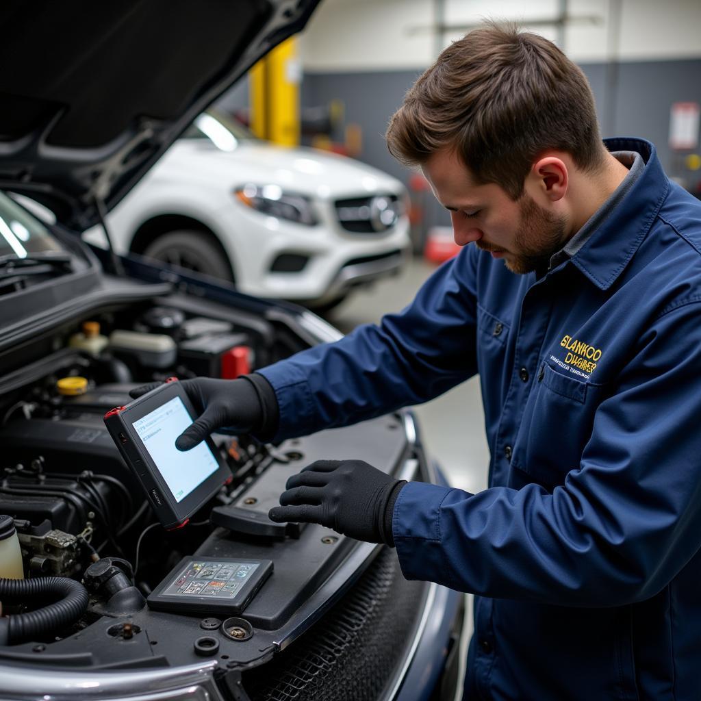 Modern Diagnostic Tools in a Willow Grove Auto Repair Shop