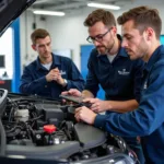 Certified Technicians at a Willow Grove Car Service Center