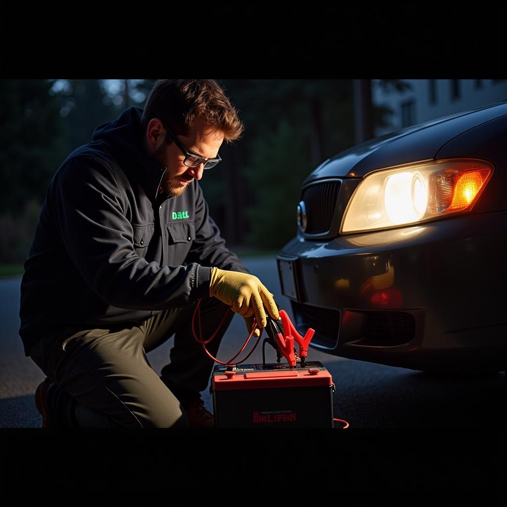 24 Hour Car Battery Jumpstart Service