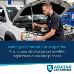 Routine Maintenance at Abatar Car Service