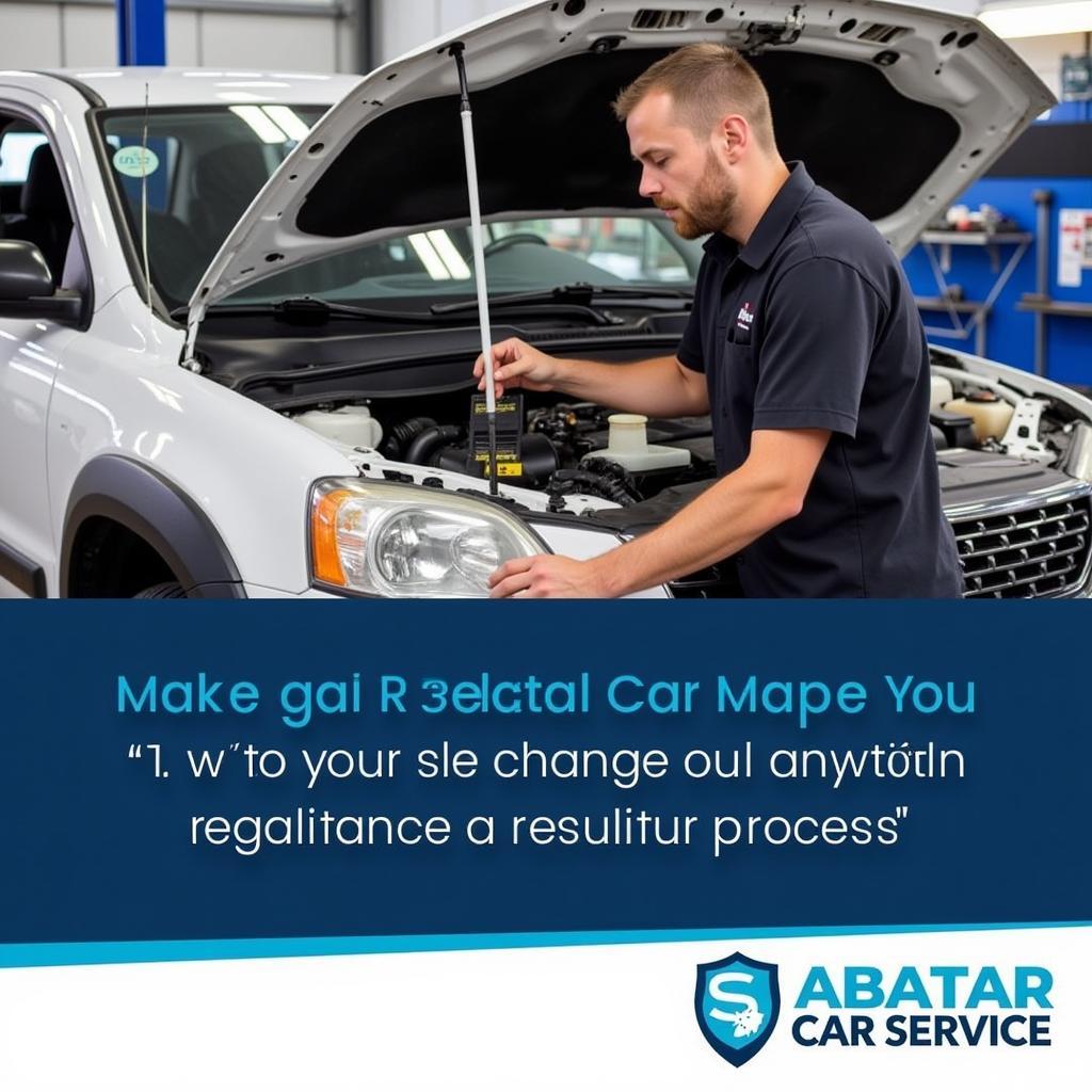 Routine Maintenance at Abatar Car Service