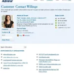 Admiral Customer Service Contact Information