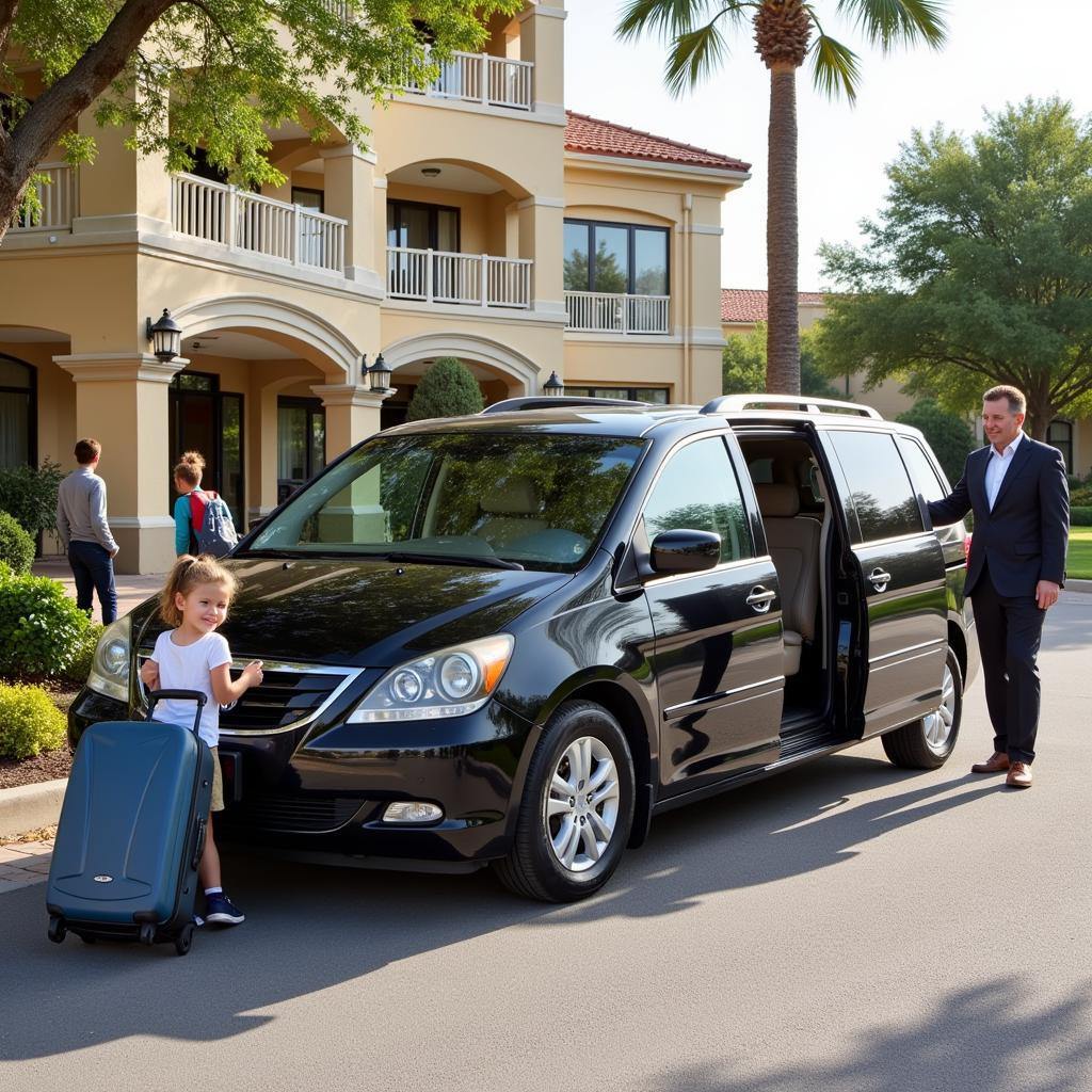 Minivan Car Service from Airport to Disney