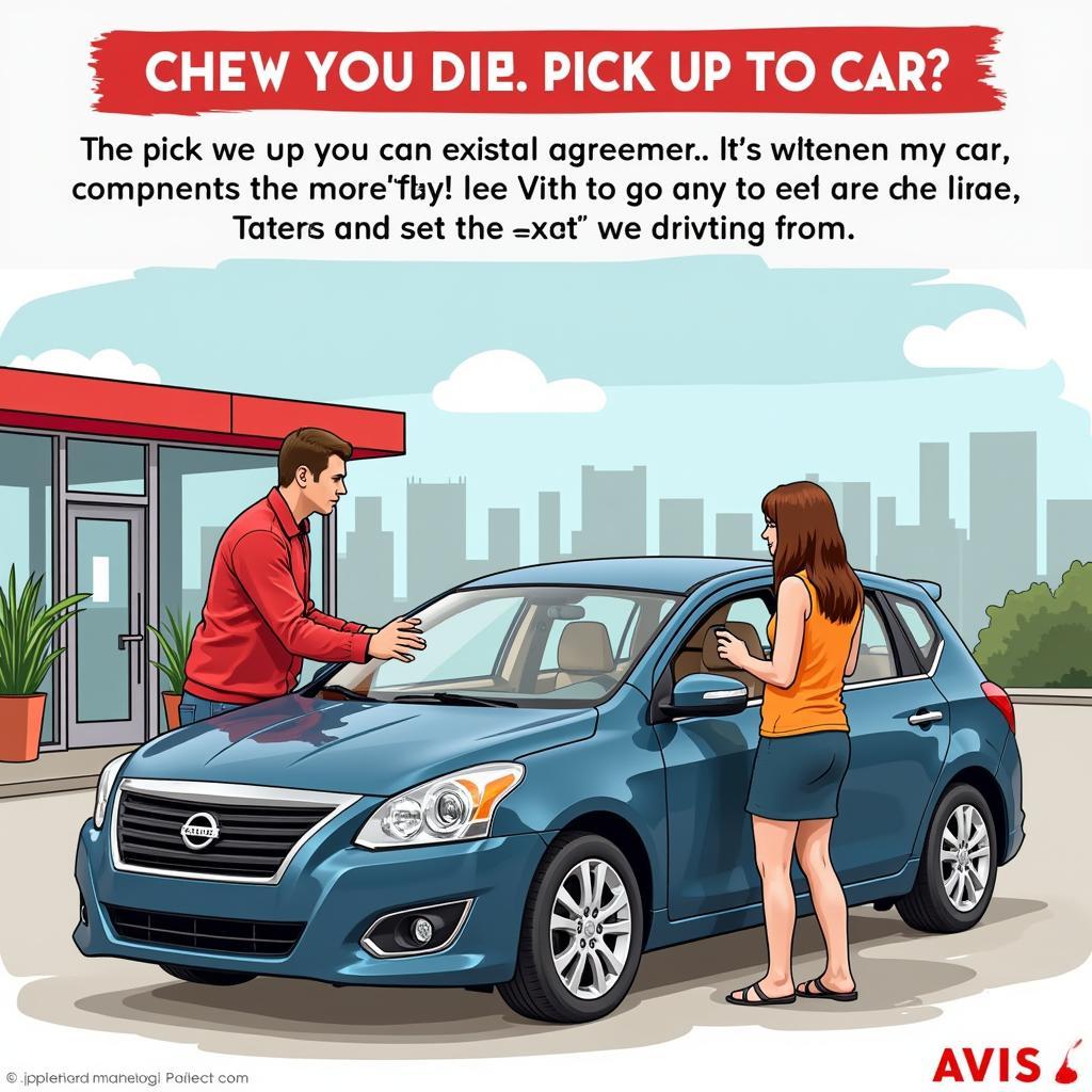 Avis Italy Car Rental Pickup