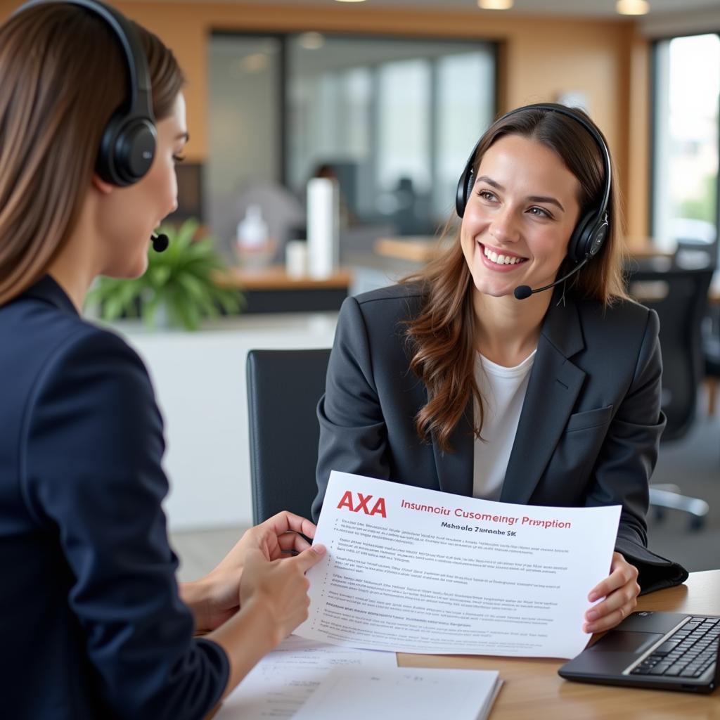 AXA Car Insurance Customer Support Representative