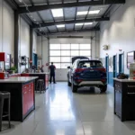 Belfor Auto 1 Morrinsville Workshop Interior