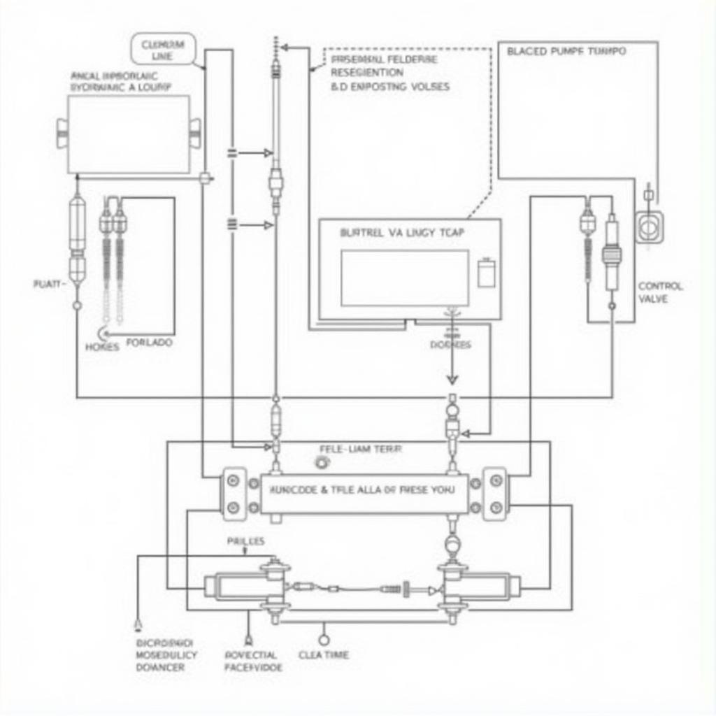 Belle 600 Car Transporter Hydraulic System Diagram