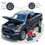 Black Truck Regular Maintenance