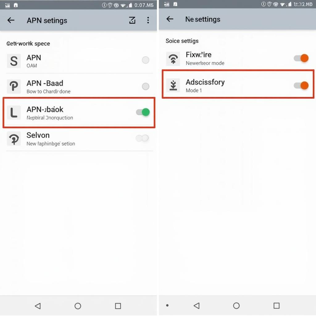 Checking Blackery Key2 Network Settings