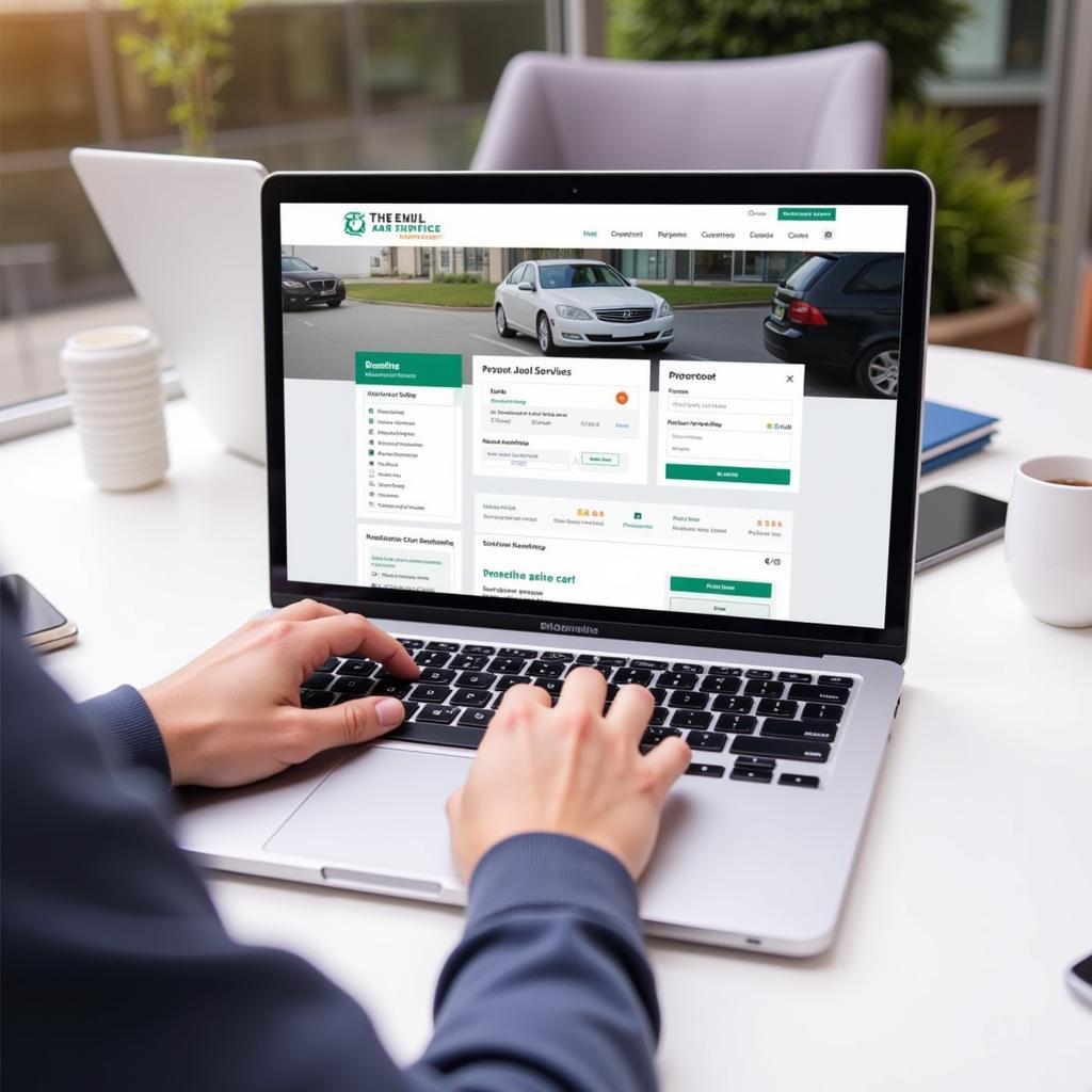 Booking a Car Service Online