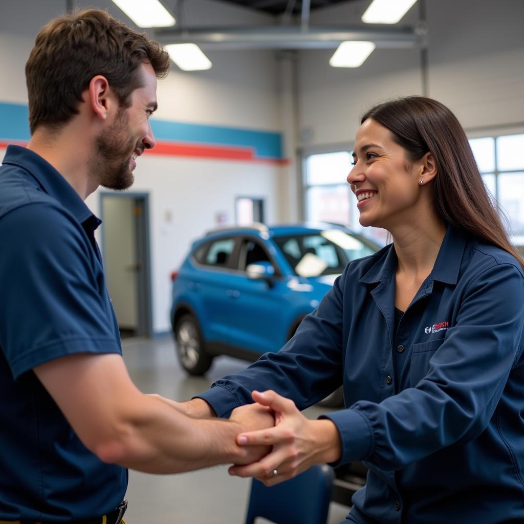 Excellent Customer Service at Bosch Car Service