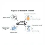 Components of a Car AC Service