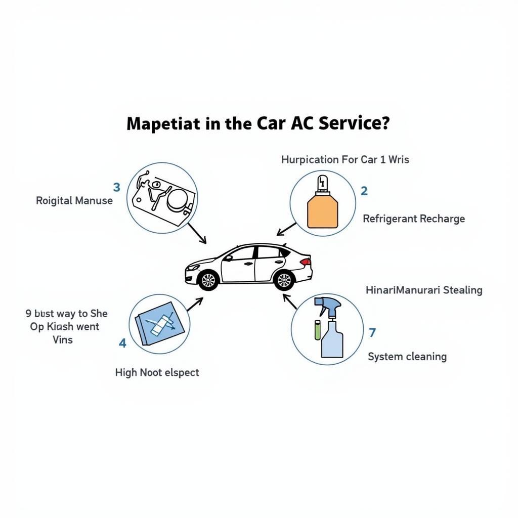 Components of a Car AC Service