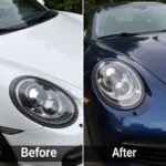 Car Compound Service Before and After