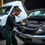 Car Fleet Mechanic Inspection in Franconville