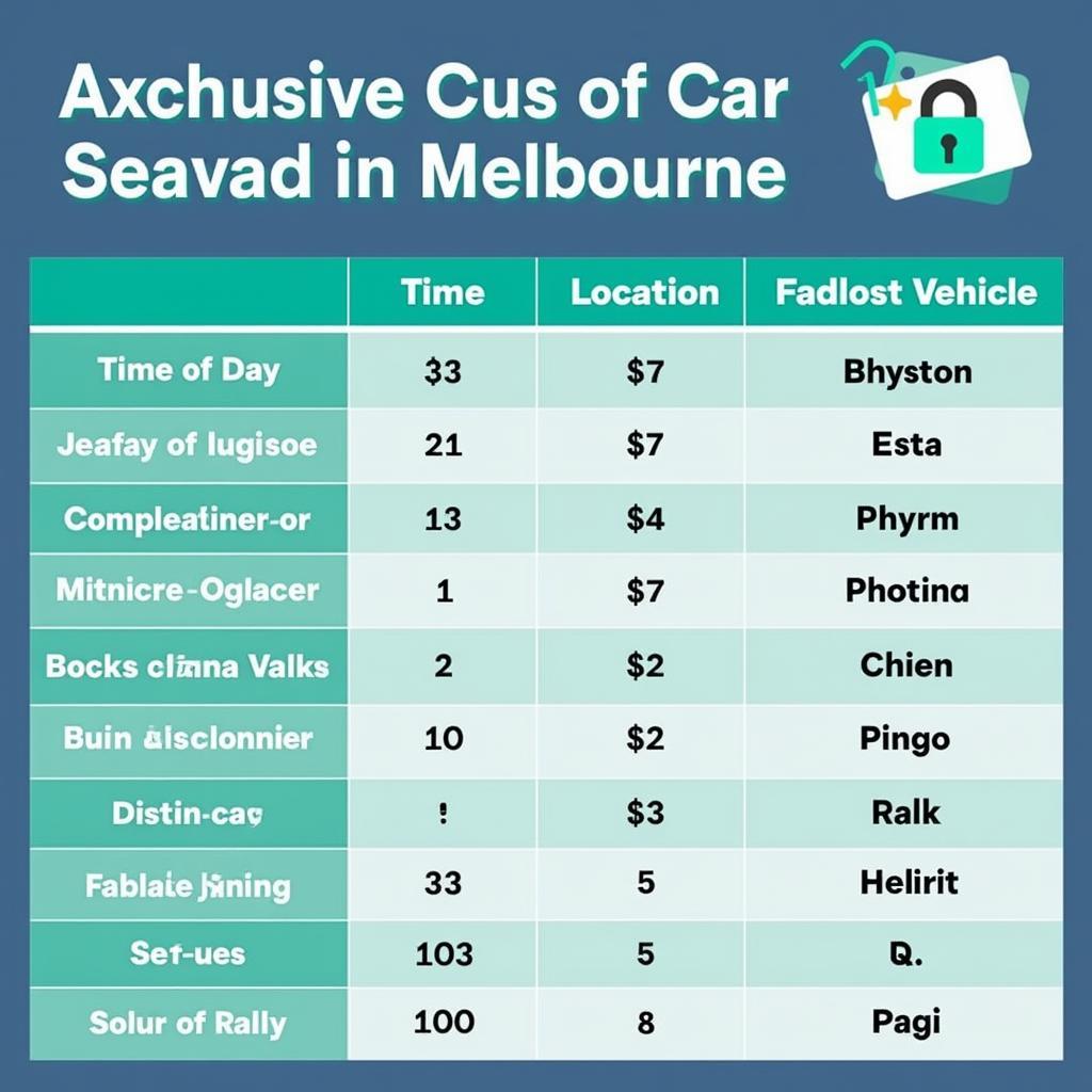 Car Lockout Service Pricing in Melbourne