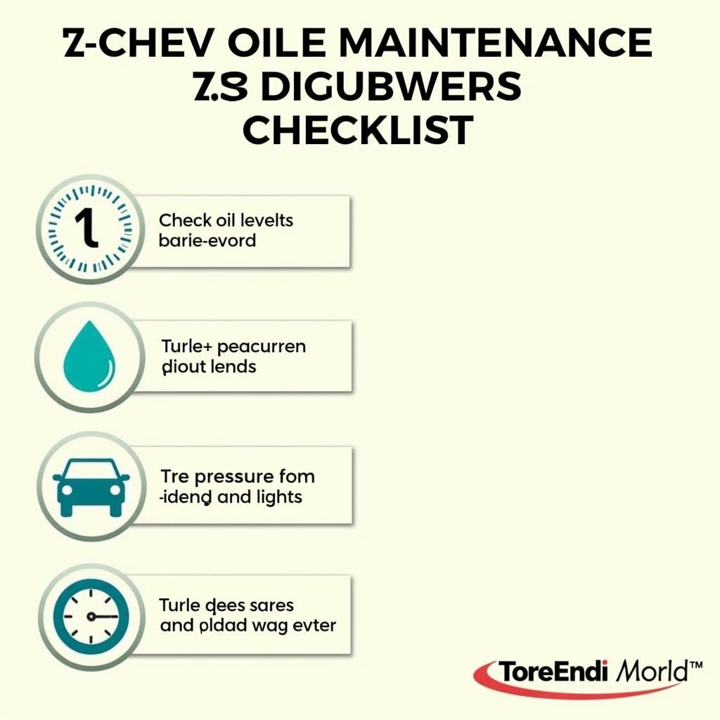 Car Maintenance Checklist